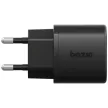 Energea Bazic hálózati töltő Goport Velox Kit 1xUSB-C 1xUSB-A GaN 35W with kábel, fekete