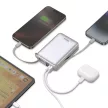 PowerBank 4in1 Bazic Fusion Mini 20000mAh cable USB-C/Lightning kábellel, szürke