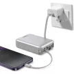 PowerBank 4in1 Bazic Fusion Mini 20000mAh cable USB-C/Lightning kábellel, szürke