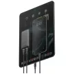 Energea hálózati töltő TravelWorld Edge 65W 2xUSB-C PD/PPS/QC3.0 (US/UK/EU) , sötétszürke