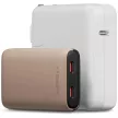 Energea hálózati töltő TravelWorld Edge 65W 2xUSB-C PD/PPS/QC3.0 (US/UK/EU) , arany