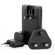 Energea hálózati töltő TravelWorld Edge 65W 2xUSB-C PD/PPS/QC3.0 (US/UK/EU) , arany