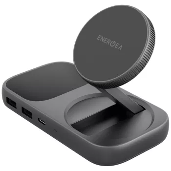 Energea Widock Plus 7in1 USB-C 3.1 Qi2 grafit, USB-HUB