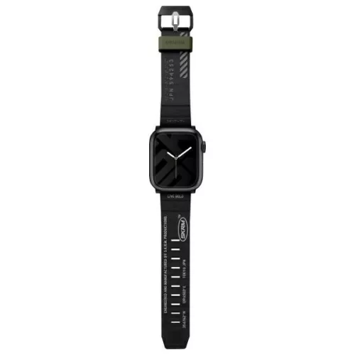 Skinarma óraszíj Shokku Apple Watch         45/44/42mm, fekete