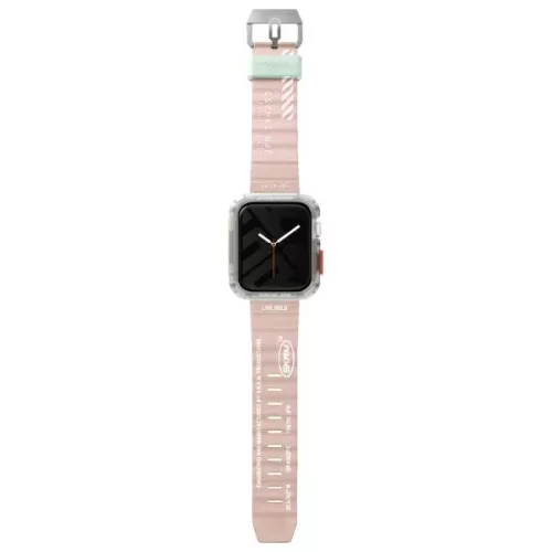 Skinarma óraszíj Shokku Apple Watch         45/44/42mm, rózsaszín