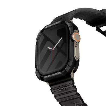 Skinarma tok Kurono Apple Watch Ultra    49mm tok, fekete