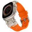 Skinarma óraszíj Titon Apple Watch Ultra    49mm, narancssárga
