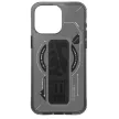 Helio iPhone 16 Pro 6.3", Magnetic Charging + Grip Stand tok, fekete