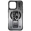 Kira Kobai iPhone 16 Pro, 6.3" Magnetic Charging Grip Stand chrome tok, ezüst