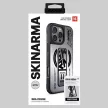 Kira Kobai iPhone 16 Pro, 6.3" Magnetic Charging Grip Stand chrome tok, ezüst