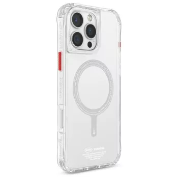   Saido iPhone 16 Pro Max, 6.9" Magnetic Charging tok, átlátszó