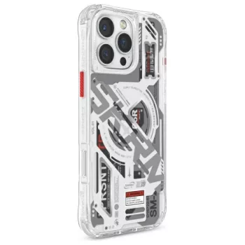   Ekho iPhone 16 Pro Max, 6.9" Magnetic Charging tok, átlátszó