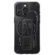 Helio iPhone 16 Pro Max, 6.9" Magnetic Charging + Grip Stand tok, fekete