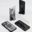 Helio iPhone 16 Pro Max, 6.9" Magnetic Charging + Grip Stand tok, fekete