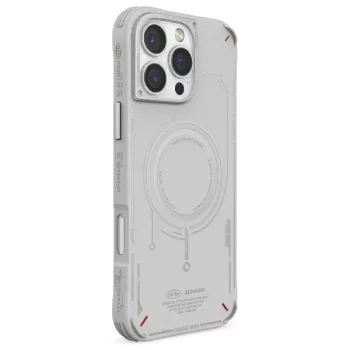   Mecha iPhone 16 Pro Max, 6.9" Magnetic Charging jasno szary/light tok, szürke