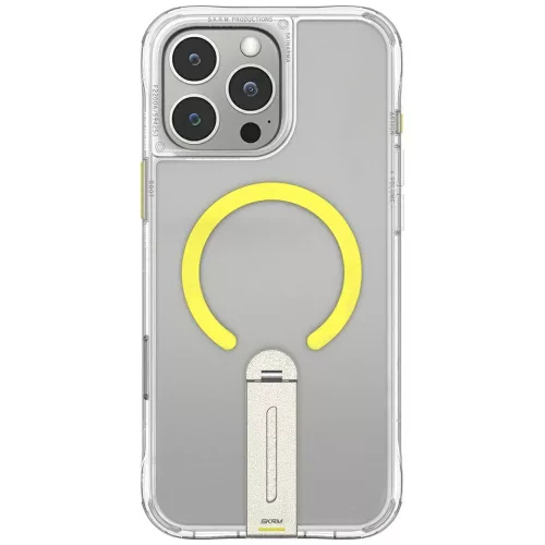 Skinarma Helix iPhone 16 Pro Max Magnetic Charging 360 Rotating Stand tok, átlátszó