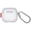 Skinarma Mecha CE AirPods 4 tok, átlátszó-matt