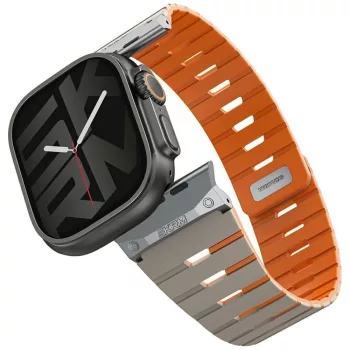   Skinarma óraszíj Gemini Apple Watch     49/46/45/44 mm szürke