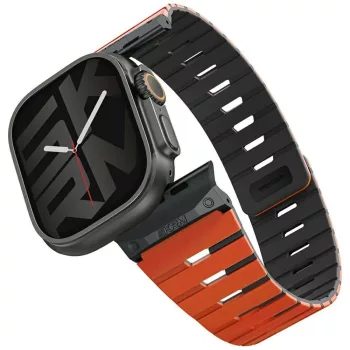   Skinarma óraszíj Gemini Apple Watch     49/46/45/44 mm , narancssárga