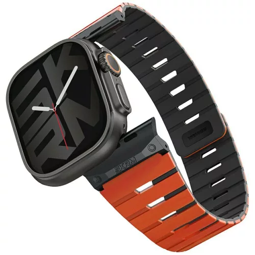 Skinarma óraszíj Gemini Apple Watch     49/46/45/44 mm , narancssárga