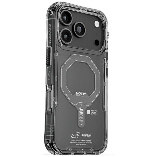 Skinarma Saido Case iPhone 17 Pro Magnetic Charging tok, grafitszürke