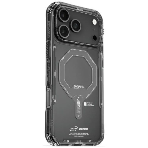 Skinarma Saido Case iPhone 17 Pro Max Magnetic Charging tok, grafitszürke