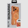 Skinarma Magma Case iPhone 17 Pro Magnetic Charging tok, narancs
