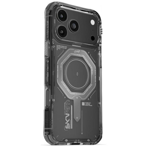 Skinarma Magma Case iPhone 17 Pro Max Magnetic Charging tok, sötétszürke