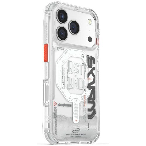 Skinarma Sonix Case iPhone 17 Pro Magnetic Charging tok, átlátszó