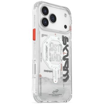   Skinarma Sonix Case iPhone 17 Pro Max Magnetic Charging tok, átlátszó