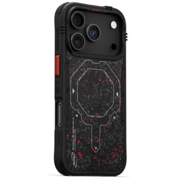   Skinarma Vektor Case iPhone 17 Pro Magnetic Charging tok, fekete