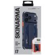 Skinarma Haxa iPhone 17 Pro Max Magnetic Charging + Grip Stand tok, kék