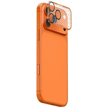   Skinarma Camera Lens Glass Magma Full Matte iPhone 17 Pro Max kameravédő, narancs