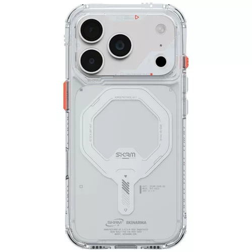 Skinarma Saido MagSafe Mag-charge iPhone 18 Pro / 17 Pro tok, átlátszó