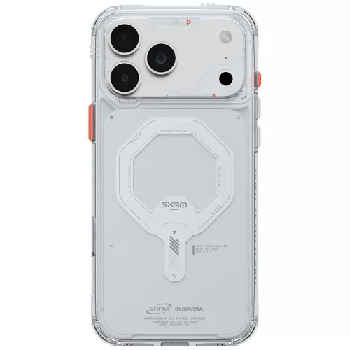 Skinarma Saido MagSafe Mag-charge iPhone 18 Pro Max / 17 Pro Max tok, átlátszó