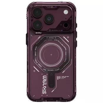 Skinarma Magma MagSafe iPhone 18 Pro / 17 Pro tok, bordó