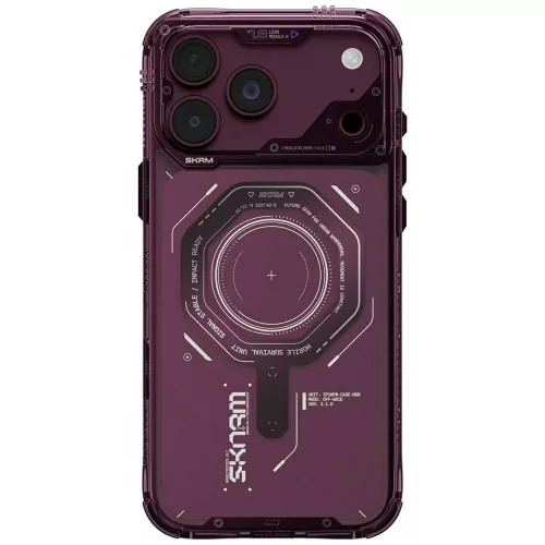 Skinarma Magma MagSafe iPhone 18 Pro Max / 17 Pro Max tok, bordó