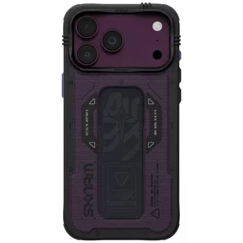   Skinarma Phantom MagSafe + Grip St iPhone 18 Pro Max / 17 Pro Max tok, bordó