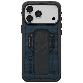   Skinarma Phantom MagSafe + Grip St iPhone 18 Pro Max / 17 Pro Max tok, kék