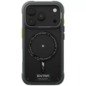 Skinarma Avion MagSafe iPhone 18 Pro / 17 Pro tok, fekete