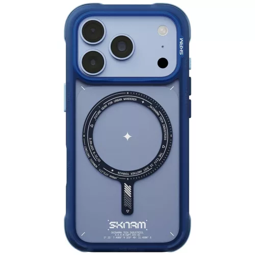 Skinarma Avion MagSafe iPhone 18 Pro / 17 Pro tok, kék