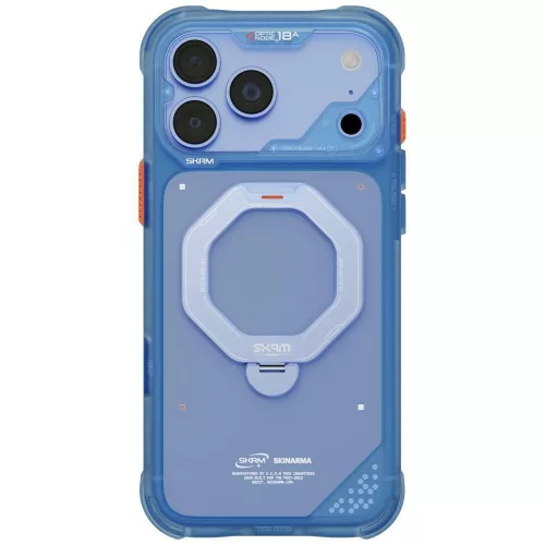 Skinarma Saturn MagSafe + Rotating Kick St iPhone 18 Pro Max / 17 Pro Max tok, kék