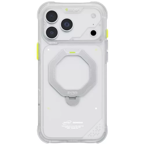 Skinarma Saturn MagSafe + Rotating Kick St Frost iPhone 18 Pro Max / 17 Pro Max tok, matt átlátszó