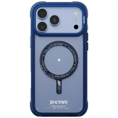 Skinarma Avion MagSafe iPhone 18 Pro Max / 17 Pro Max tok, kék