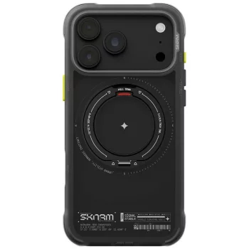   Skinarma Atlas MagSafe + Rotating Kick St iPhone 18 Pro Max / 17 Pro Max tok, fekete