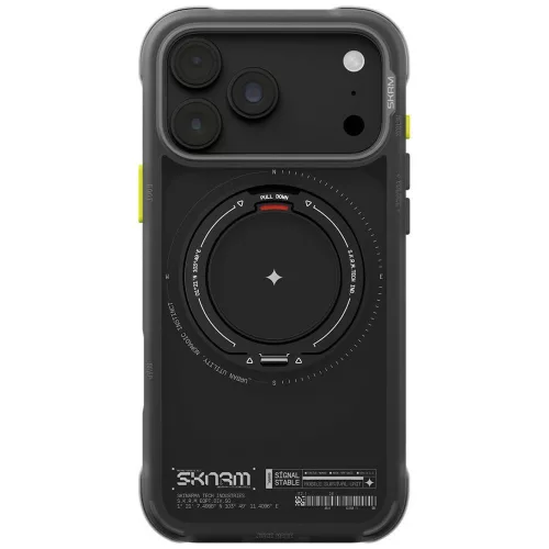 Skinarma Atlas MagSafe + Rotating Kick St iPhone 18 Pro Max / 17 Pro Max tok, fekete