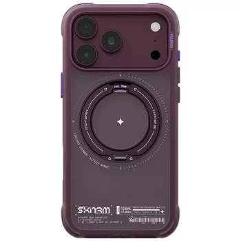   Skinarma Atlas MagSafe + Rotating Kick St iPhone 18 Pro Max / 17 Pro Max tok, bordó