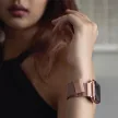 UNIQ óraszíj Dante Apple Watch Series 1/2/3/4/4/5/6/7/8/9/SE/SE2 38/40/41mm rozsdamentes acél, rozéarany
