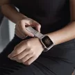 UNIQ óraszíj Dante Apple Watch Series 1/2/3/4/4/5/6/7/8/9/SE/SE2 38/40/41mm rozsdamentes acél, rozéarany