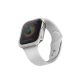 UNIQ Valencia tok Apple Watch Series 4/5/6/SE 40mm. srebrny/titánium, ezüst